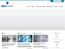 Tablet Screenshot of neologic.pl
